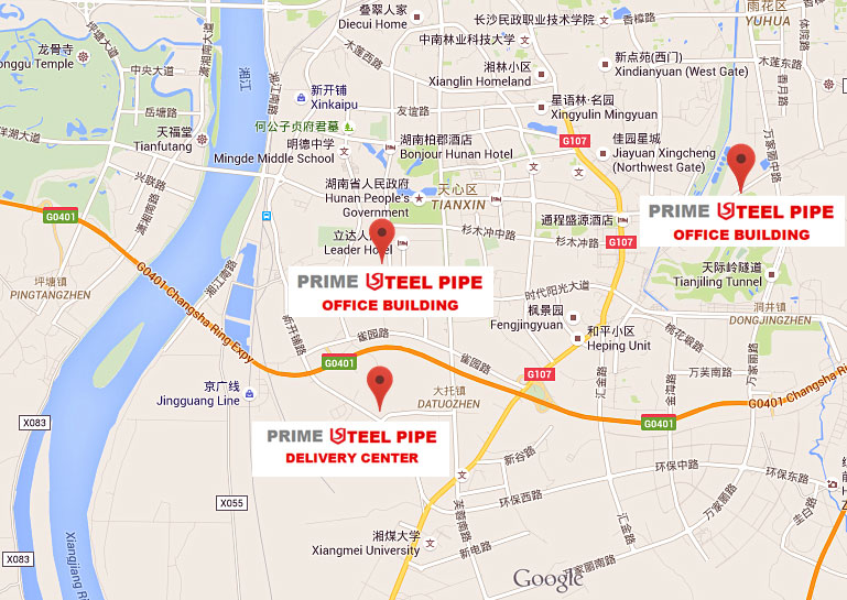 Address Map --- Prime Steel Pipe